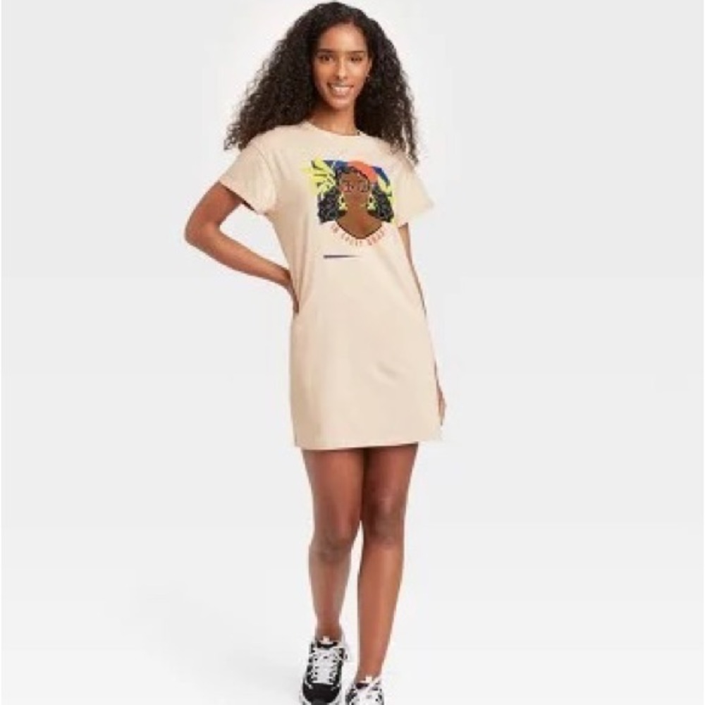 Short sleeve T shirt Dress